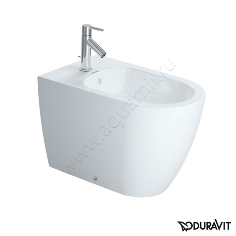 Биде напольное Duravit ME by Starck 22891000001 в интерьере