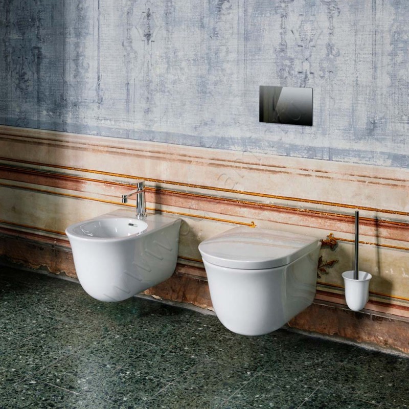 Биде подвесное Laufen The New Classic 8308514003021 в интерьере