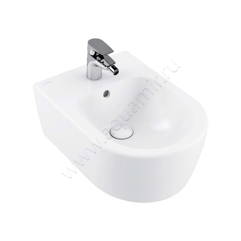 Биде подвесное Villeroy & Boch Avento 540500RW в интерьере