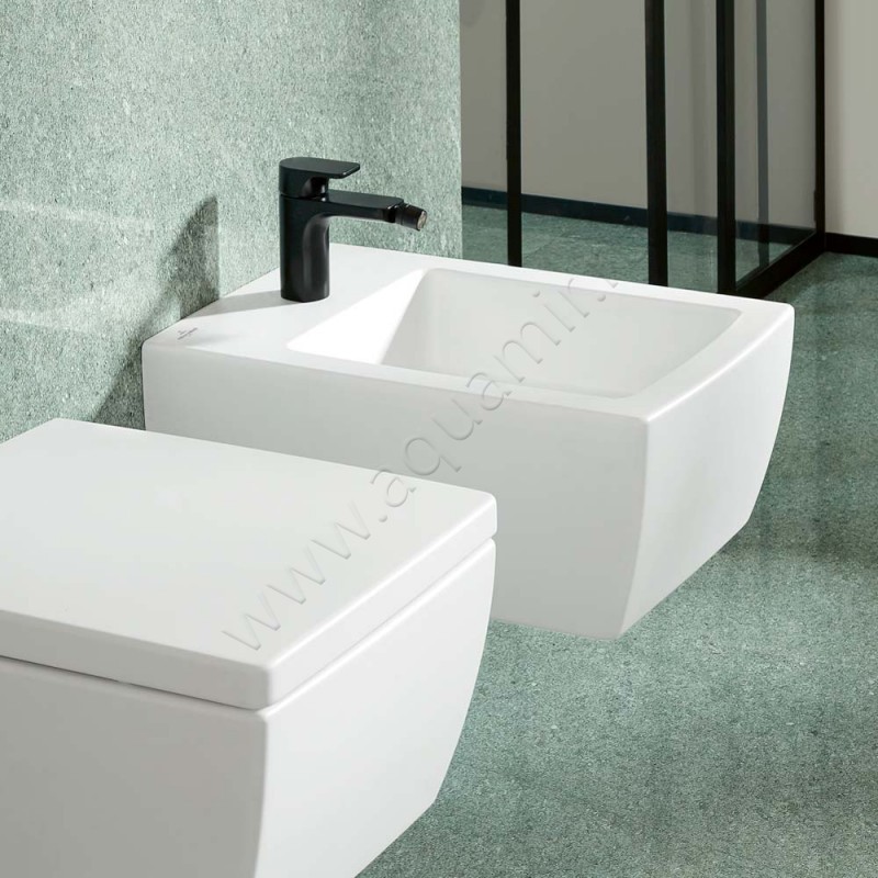 Биде подвесное Villeroy & Boch Memento 2.0 443300R1 в интерьере