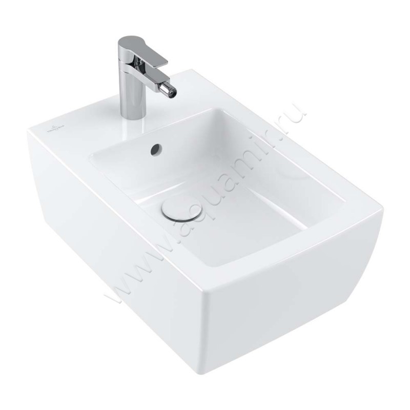 Биде подвесное Villeroy & Boch Memento 2.0 443300RW в интерьере