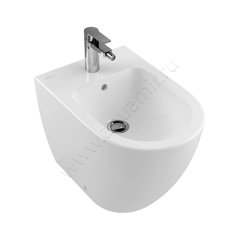 Биде напольное Villeroy & Boch Subway 2.0 540100R1 в интерьере