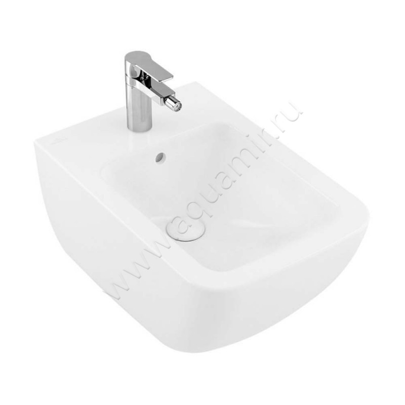 Биде подвесное Villeroy & Boch Venticello 441100RW в интерьере