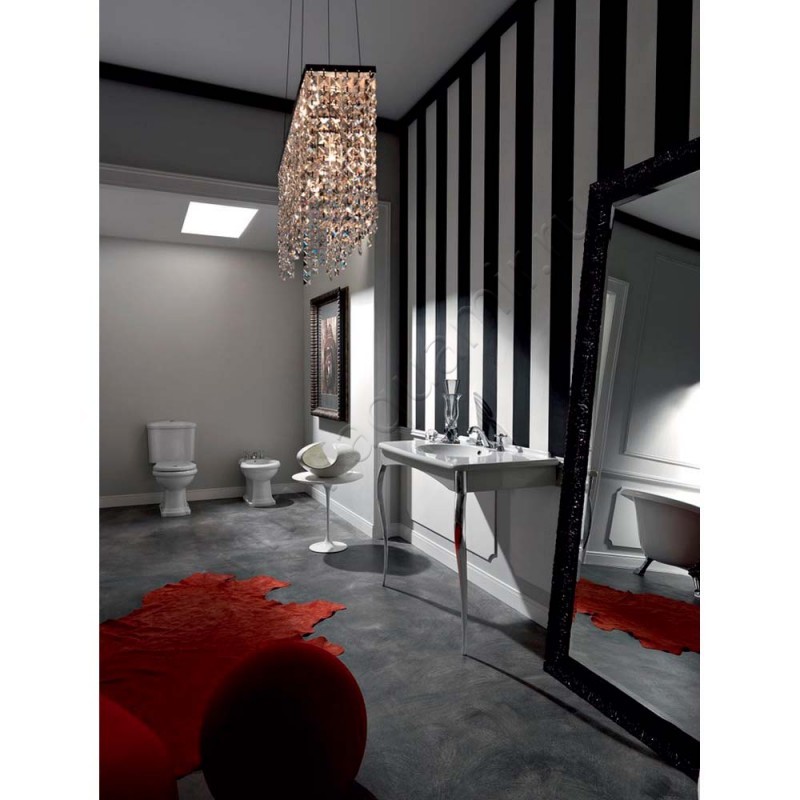 Биде напольное Kerasan Retro 102201 в интерьере