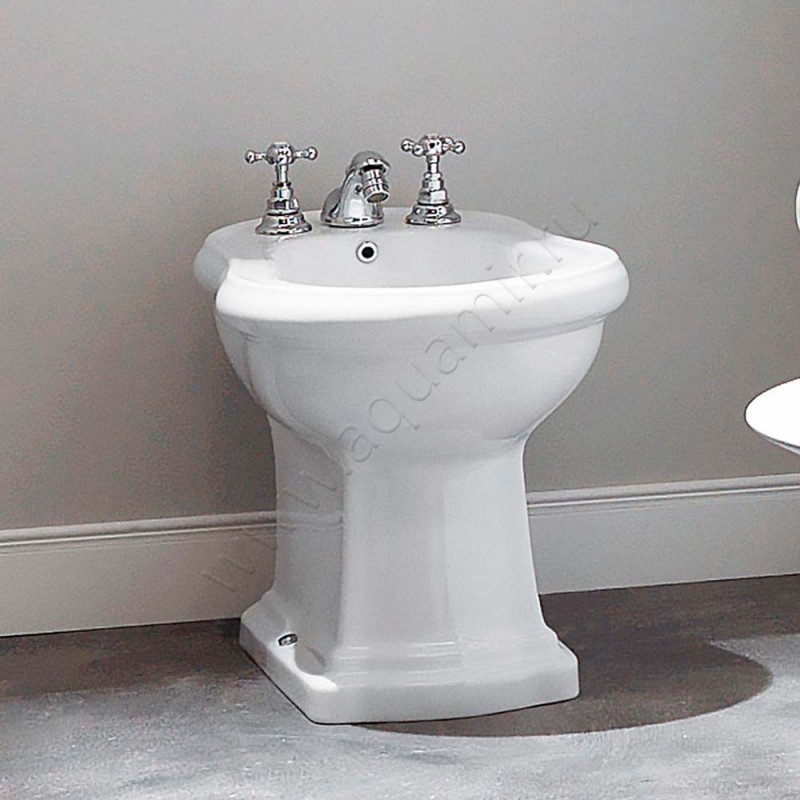 Биде напольное Kerasan Retro 102201 в интерьере