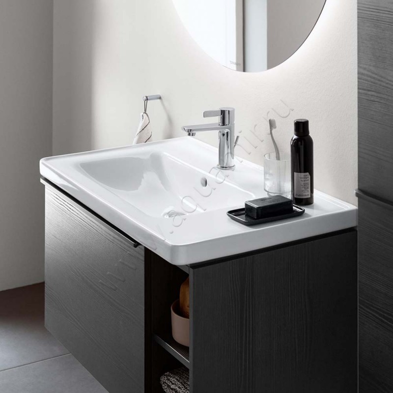 Раковина мебельная накладная Duravit D-Neo 80 см 2369800000 в интерьере