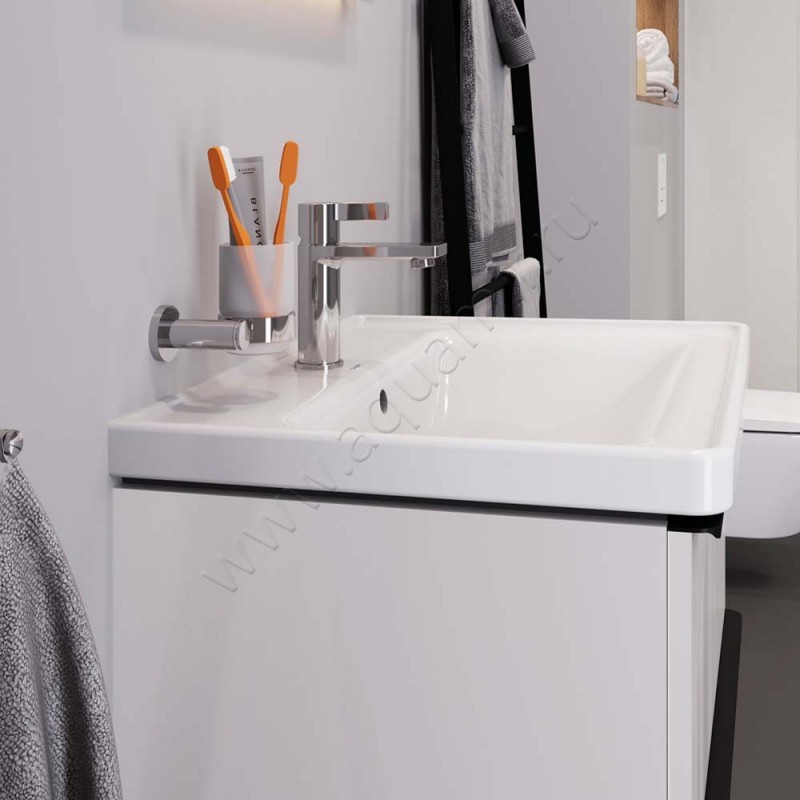 Раковина мебельная накладная Duravit D-Neo 65 см 23676500001 в интерьере