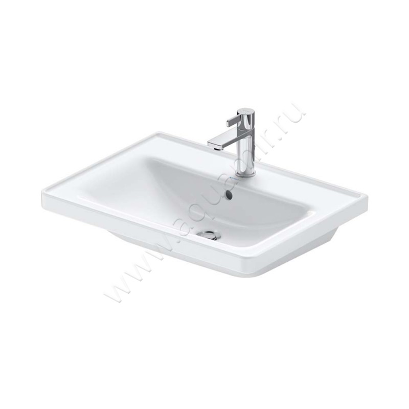 Раковина мебельная накладная Duravit D-Neo 65 см 23676500001 в интерьере