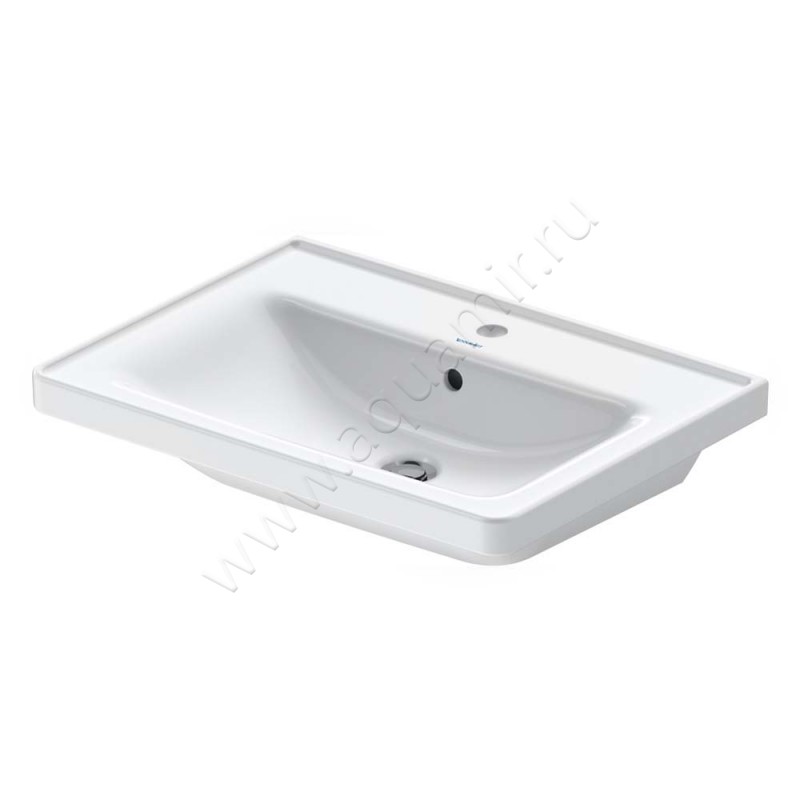 Раковина мебельная накладная Duravit D-Neo 65 см 23676500001 в интерьере