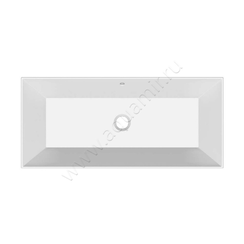 Раковина встраиваемая снизу под столешницу без отверстий Scarabeo Teorema 2.0 80 см 513649 в интерьере