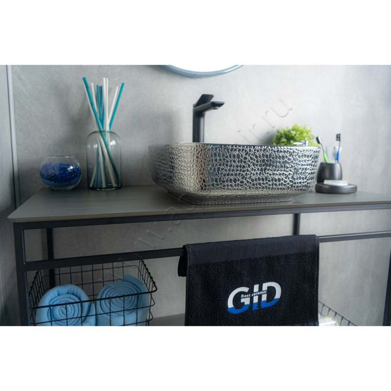 Раковина-чаша накладная Gid 38,5 см 53311 в интерьере