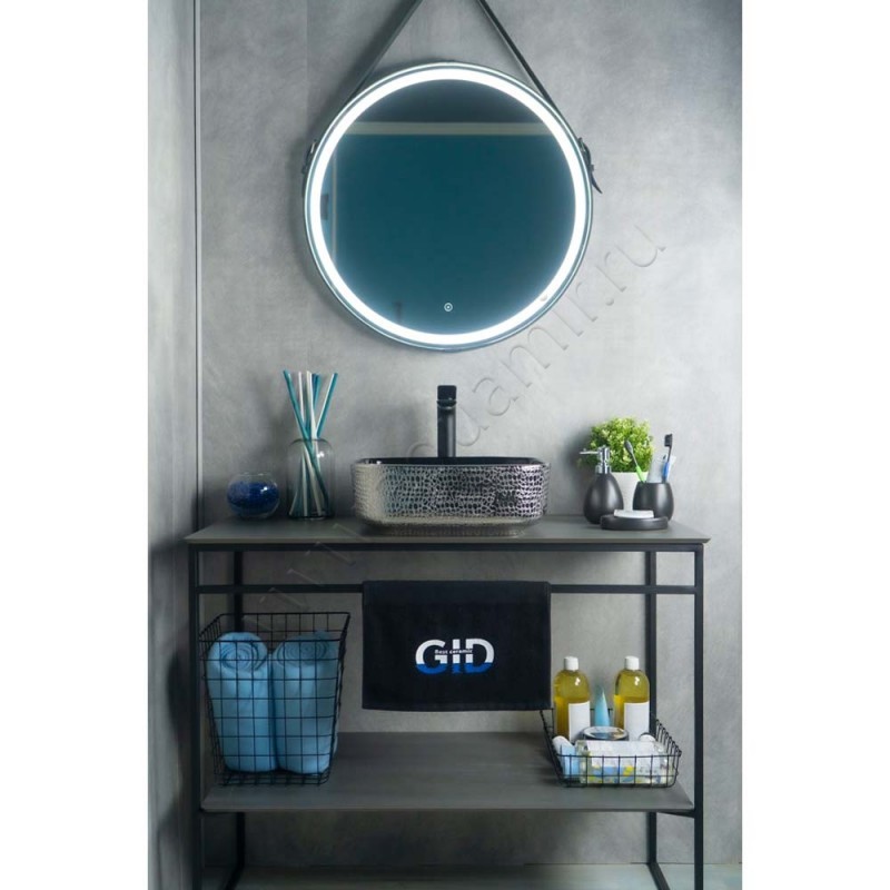 Раковина-чаша накладная Gid 38,5 см 53311 в интерьере