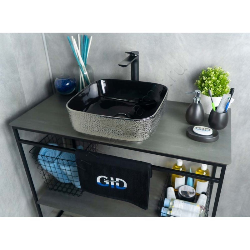 Раковина-чаша накладная Gid 38,5 см 53311 в интерьере