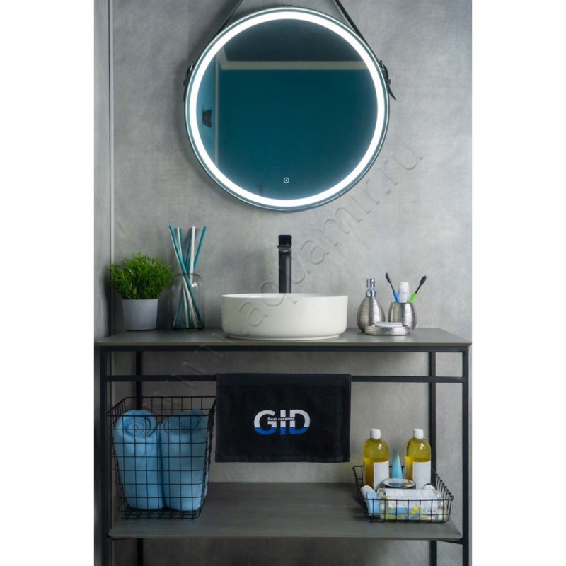 Раковина-чаша накладная Gid 36 см 53329 в интерьере