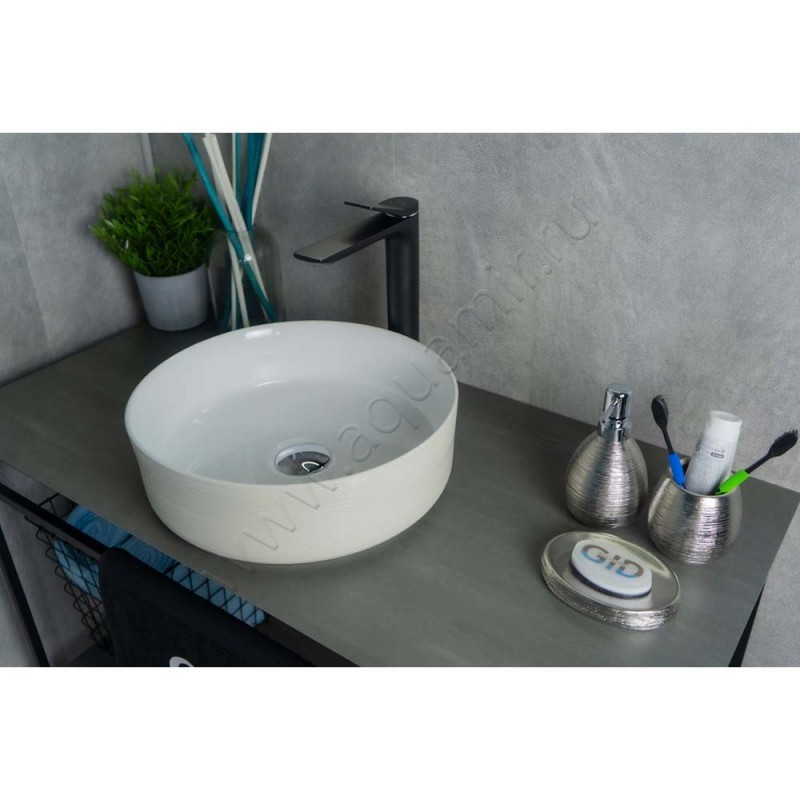 Раковина-чаша накладная Gid 36 см 53329 в интерьере