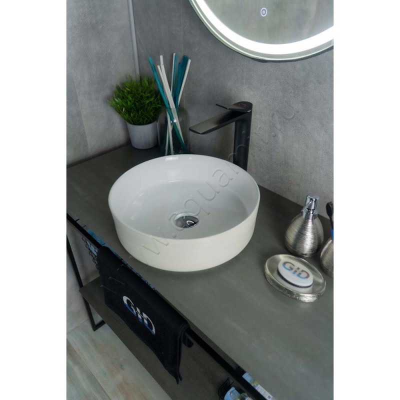 Раковина-чаша накладная Gid 36 см 53329 в интерьере