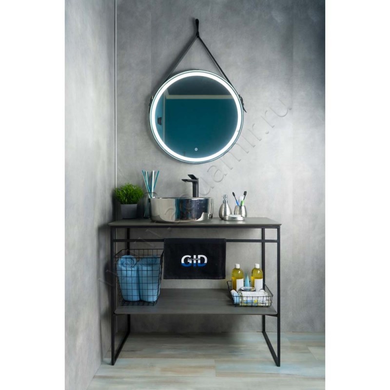 Раковина-чаша накладная Gid 40 см 53330 в интерьере