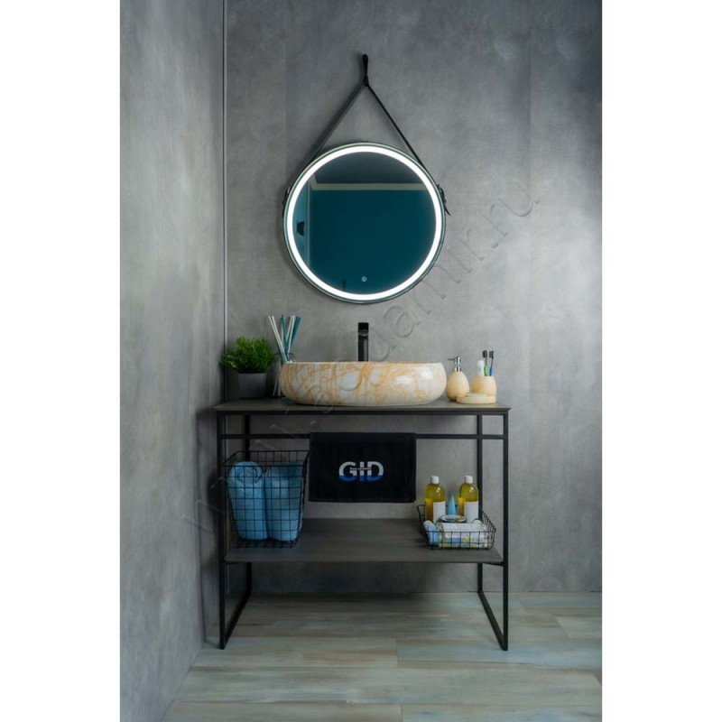 Раковина-чаша накладная Gid 60 см 54408 в интерьере