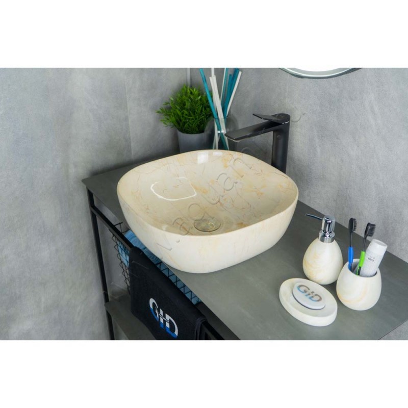 Раковина Gid 42,5 см 54446 в интерьере