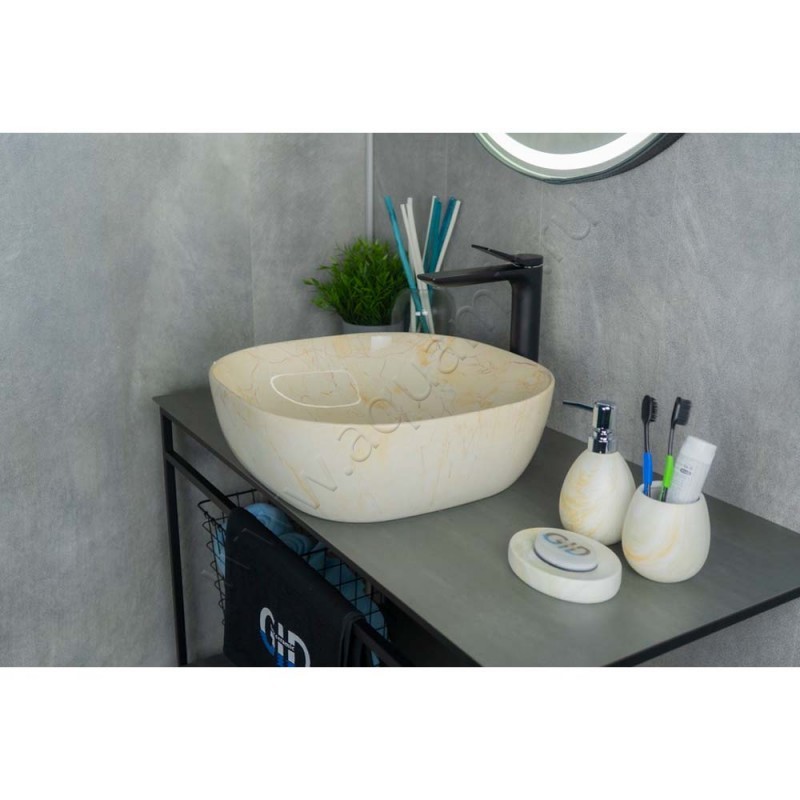 Раковина Gid 42,5 см 54446 в интерьере
