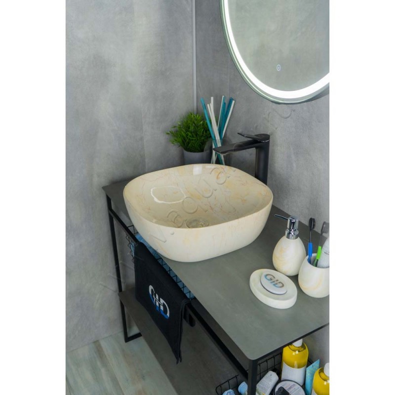 Раковина Gid 42,5 см 54446 в интерьере