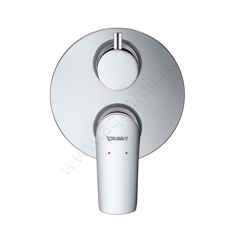 Смеситель для ванны и душа Duravit No.1 N15210008010 в интерьере