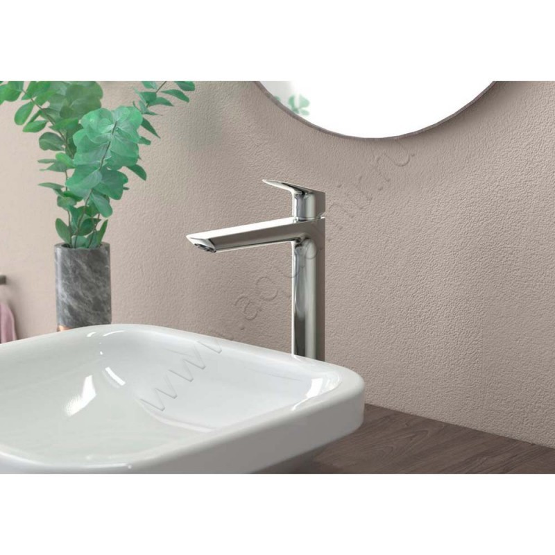 Смеситель для раковины Hansgrohe Logis хром 71258000 в интерьере