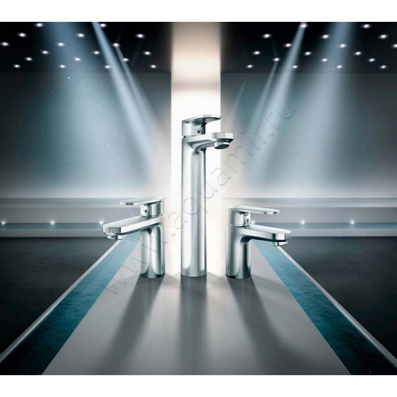 Смеситель для раковины Hansgrohe Vernis Blend хром 71551000 в интерьере