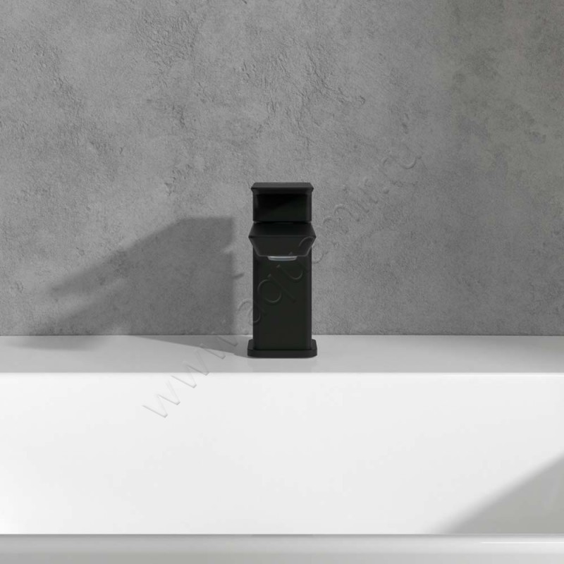 Смеситель для раковины Villeroy & Boch Subway 3.0 TVW112001000K5 в интерьере