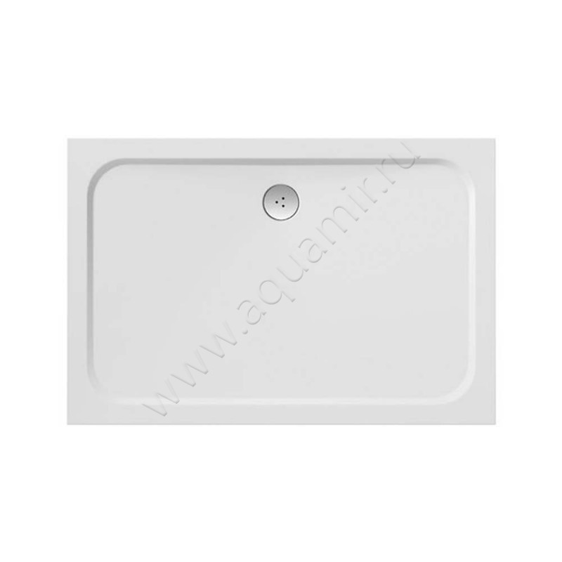 Душевой поддон из литого мрамора Ravak Galaxy Pro Chrome XA04G401010 в интерьере