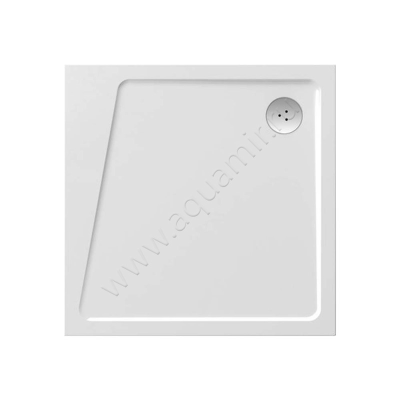 Душевой поддон из литого мрамора Ravak Galaxy Pro 10 XA054401010 в интерьере