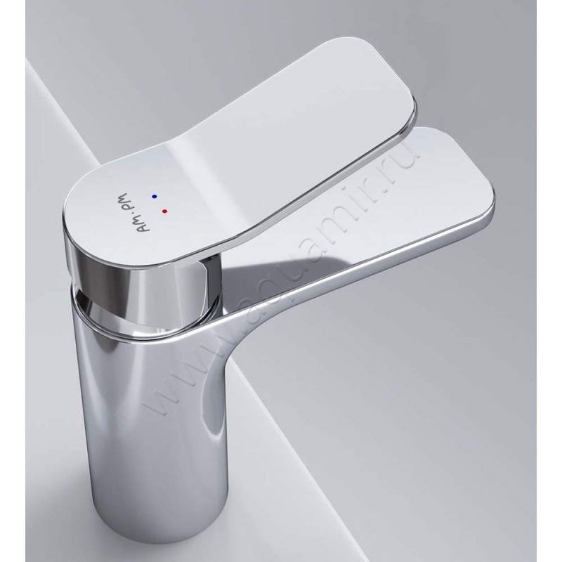 Смеситель для раковины AM.PM X-Joy хром F85A02100 в интерьере