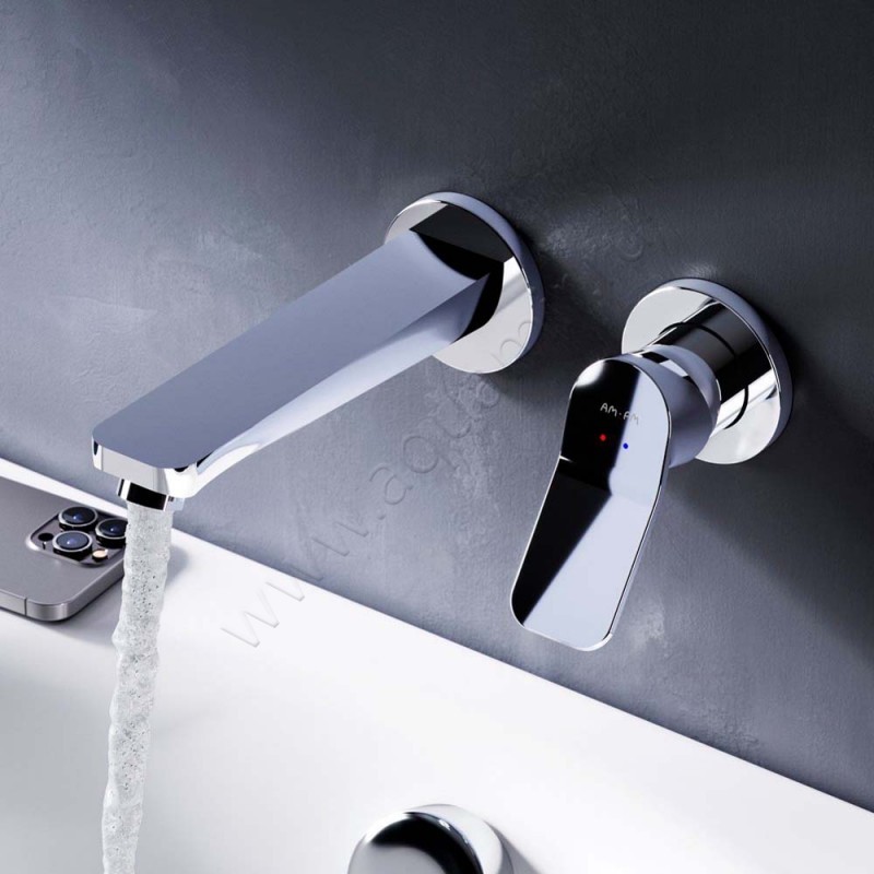 Смеситель для раковины AM.PM X-Joy хром F85A72600 в интерьере