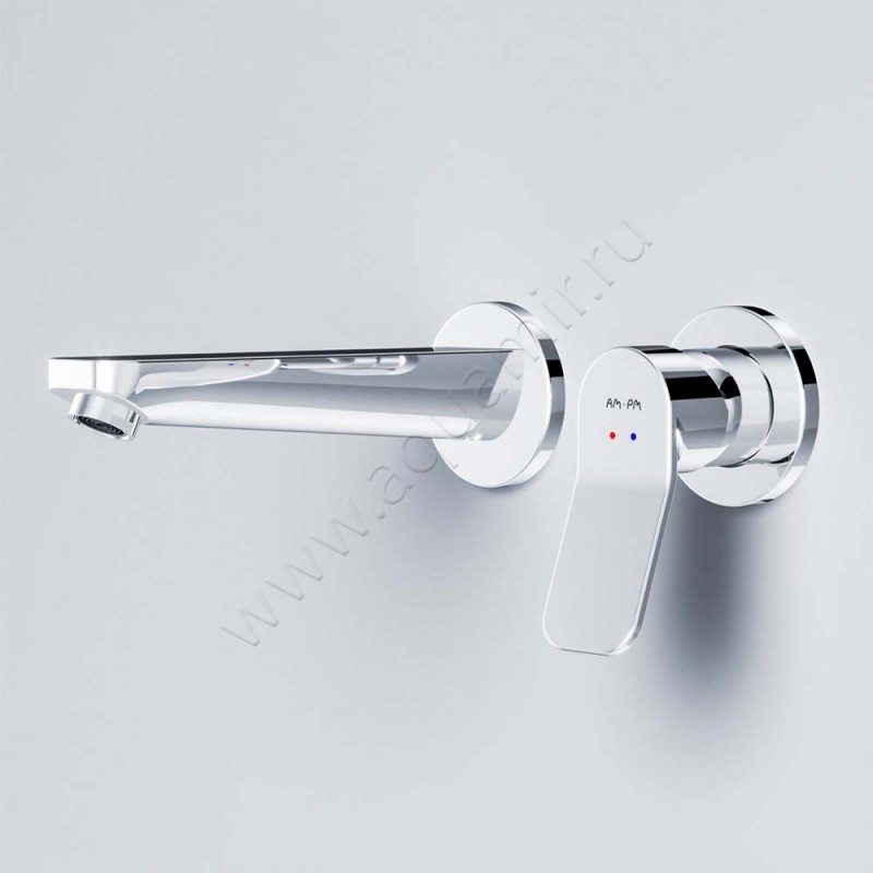 Смеситель для раковины AM.PM X-Joy хром F85A72600 в интерьере