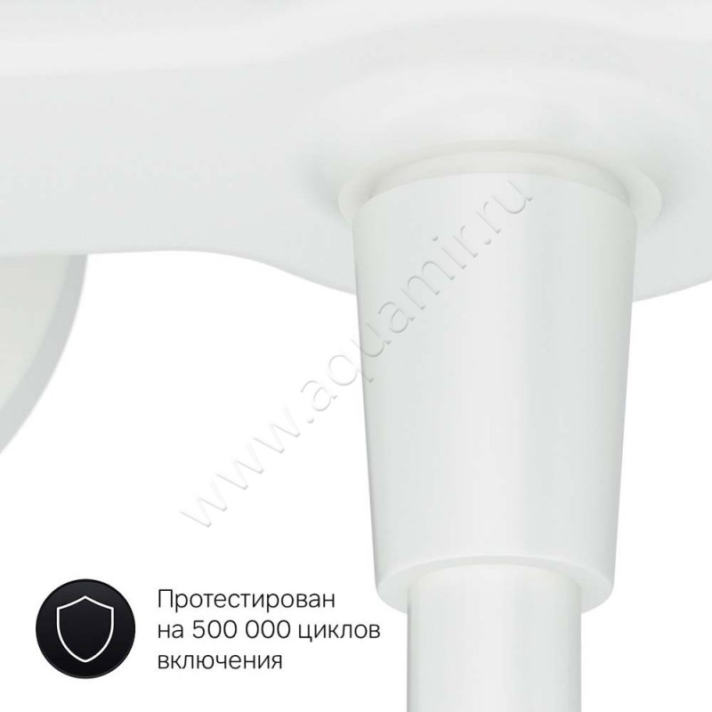 Смеситель для душа AM.PM X-Joy белый матовый F85A20033 в интерьере