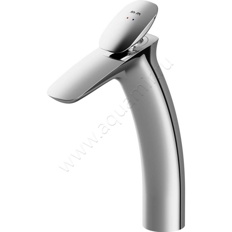 Смеситель для раковины AM.PM Spirit V2.0 хром F70A92000 в интерьере