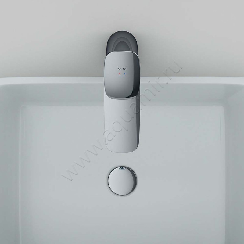 Смеситель для раковины AM.PM Spirit V2.0 хром F70A92000 в интерьере
