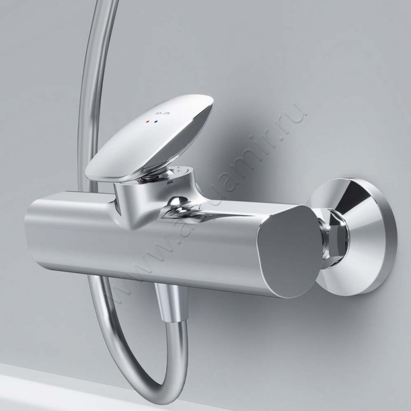 Смеситель для душа AM.PM Spirit V2.0 хром F70A20000 в интерьере