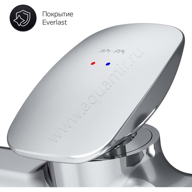 Смеситель для душа AM.PM Spirit V2.0 хром F70A20000 в интерьере