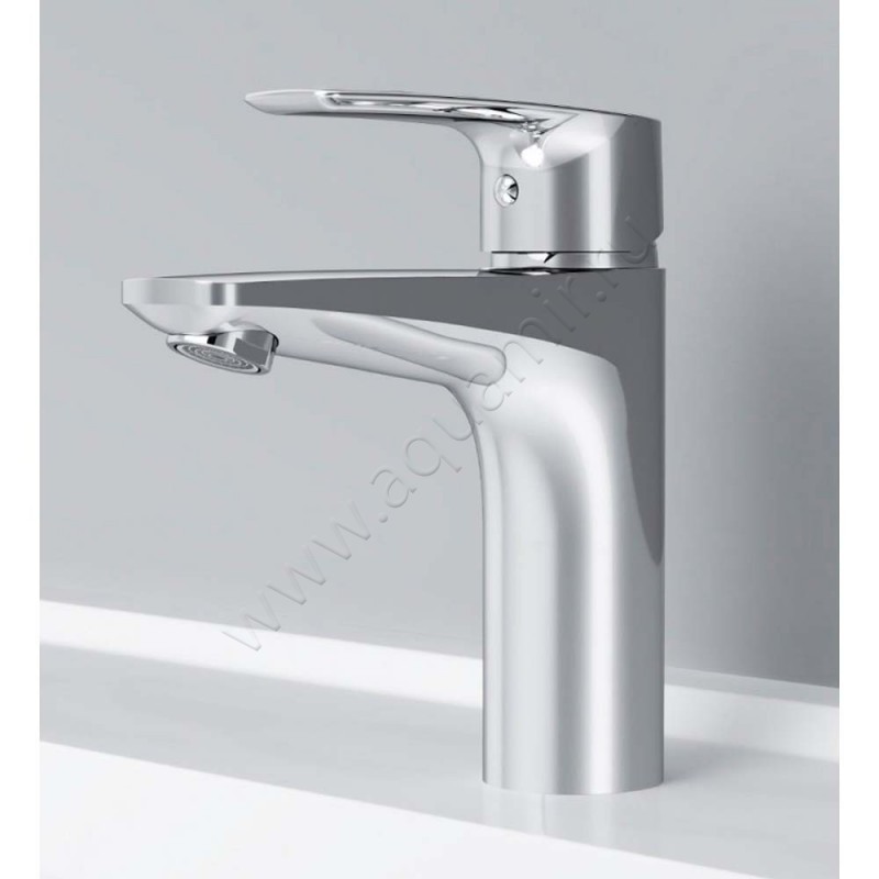 Смеситель для раковины AM.PM Gem хром F90A82100 в интерьере