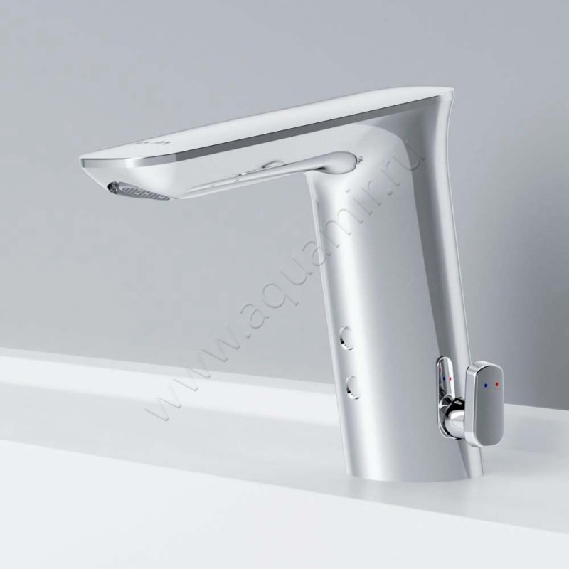 Смеситель для раковины AM.PM Inspire V2.0 сенсорный, хром F50A02300 в интерьере