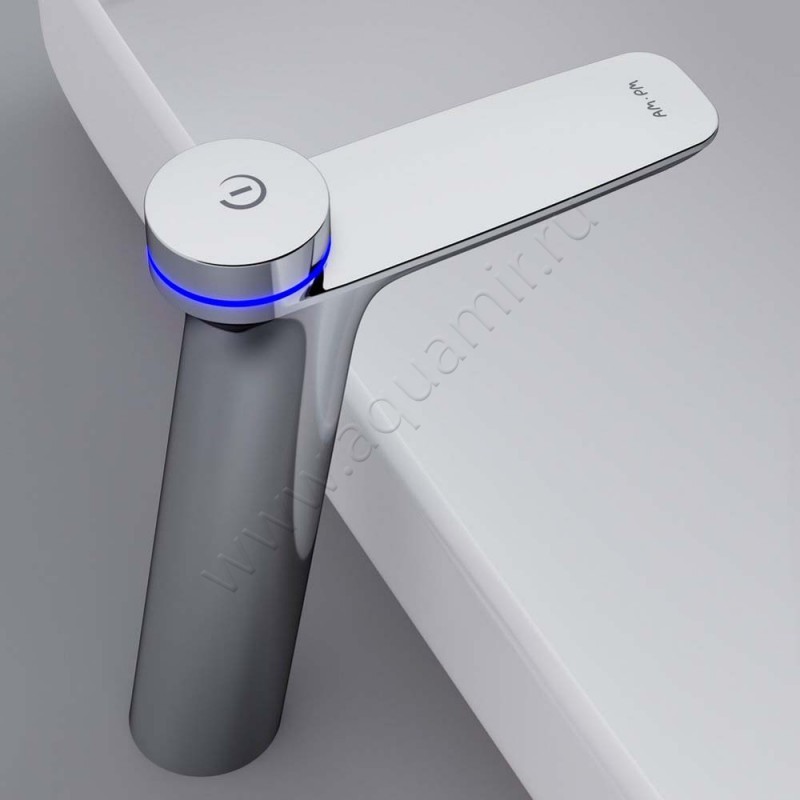 Смеситель для раковины AM.PM Inspire V2.0 хром F50A92400 в интерьере