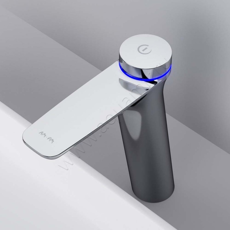 Смеситель для раковины AM.PM Inspire V2.0 хром F50A92400 в интерьере