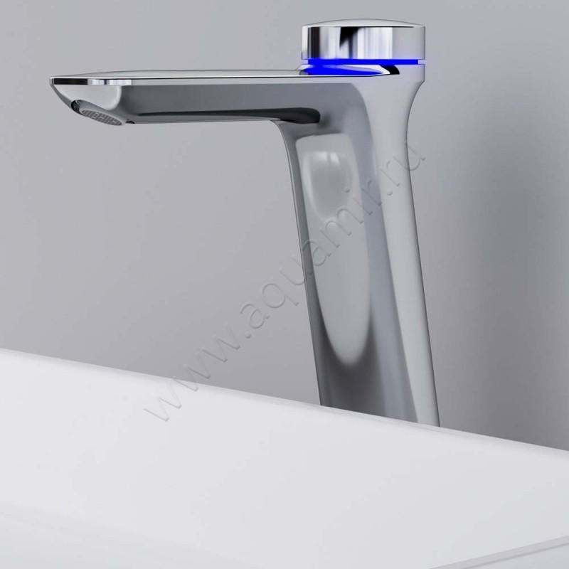 Смеситель для раковины AM.PM Inspire V2.0 хром F50A92400 в интерьере