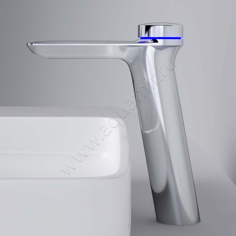 Смеситель для раковины AM.PM Inspire V2.0 хром F50A92400 в интерьере