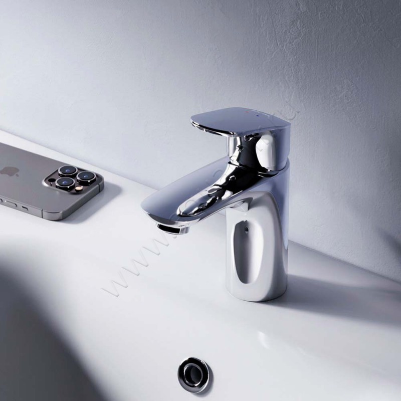 Смеситель для раковины AM.PM Like хром F8093016 в интерьере