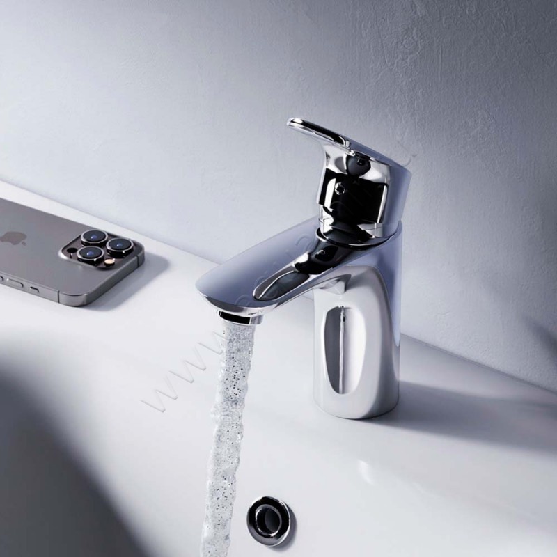 Смеситель для раковины AM.PM Like хром F8093016 в интерьере