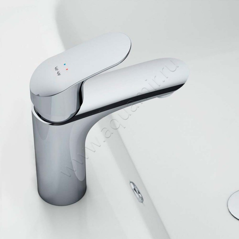 Смеситель для раковины AM.PM Like хром F8093016 в интерьере