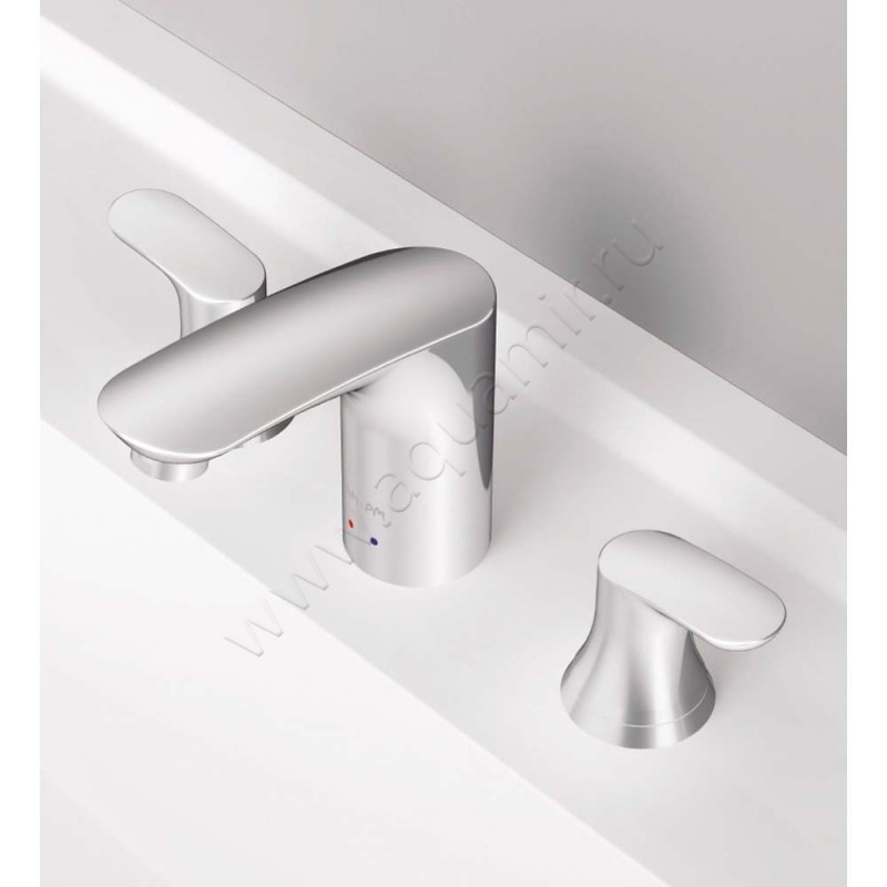 Смеситель для раковины AM.PM Like F8008000 в интерьере