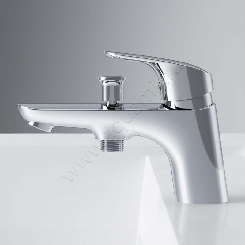 Смеситель для ванны AM.PM Like хром F8010232 в интерьере